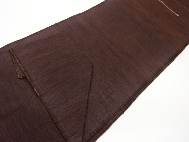  横縞模様織出し名古屋帯